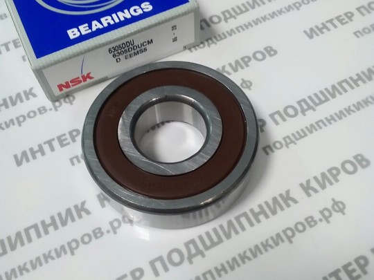 6305-DDU (180305) NSK подшипник шариковый (25*62*17)